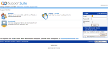 Tablet Screenshot of kayako.netronome.com